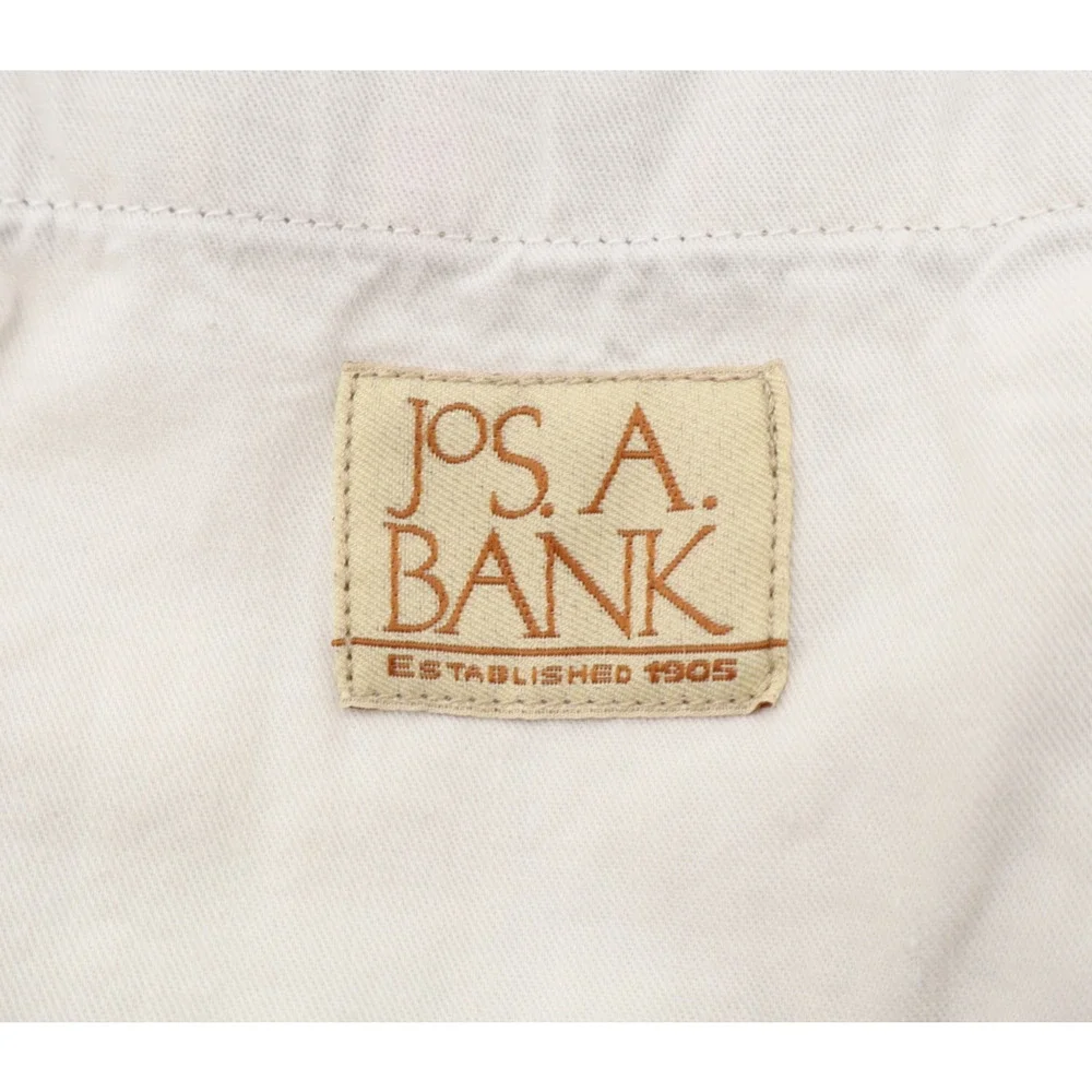 Madras Patchwork Jos A Bank Sz L Chino Shorts 100% Cotton Coastal Nautical Golf